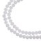 Crystal Lane DIY 2-Strand 7in Opaque Finish Glass Rondelle Donut Bead Strands